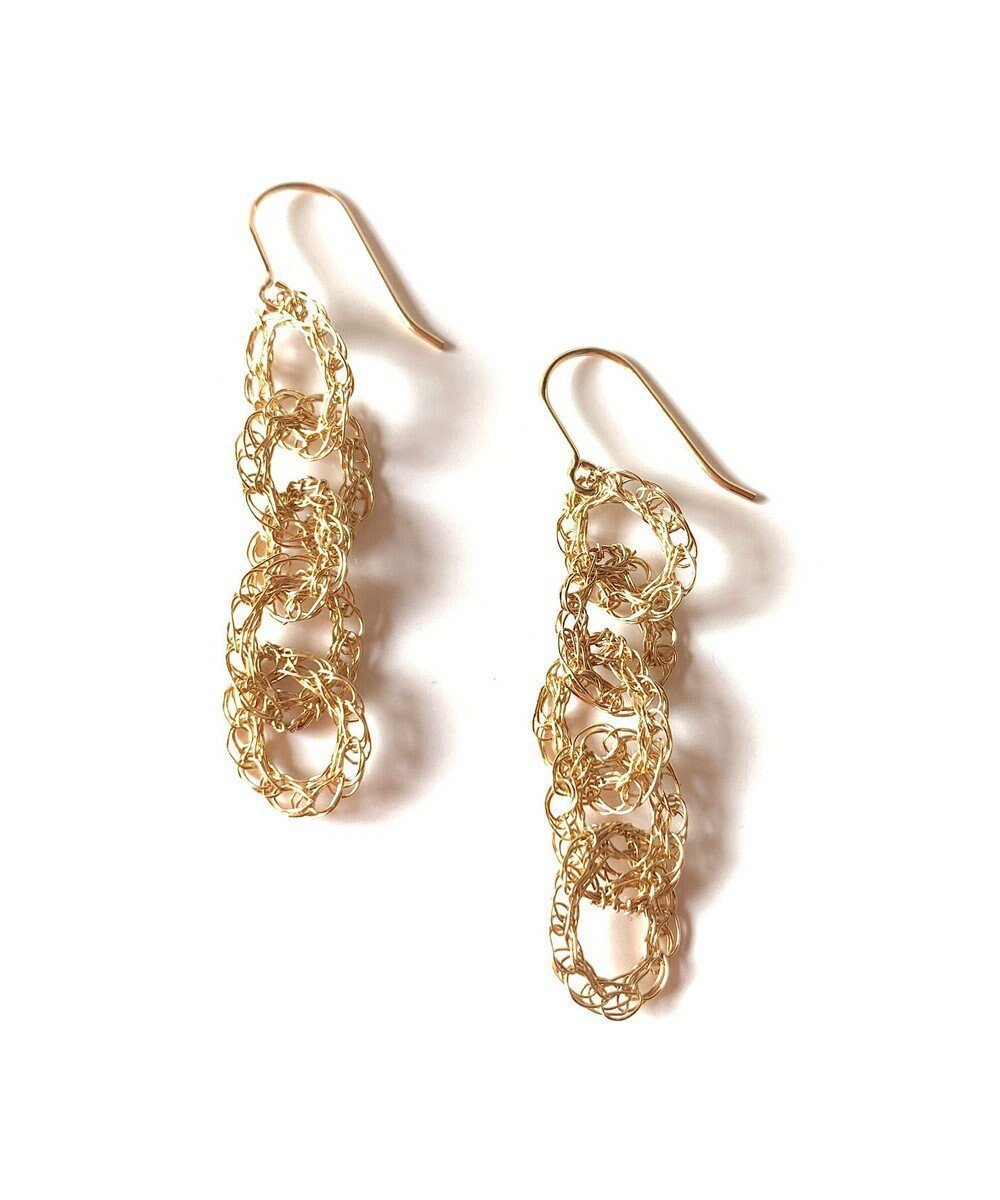 【カスミノ/CASUMINO】の〈人気売上NO.1〉chain 5連 ピアス 人気、トレンドファッション・服の通販 founy(ファニー) 　ファッション　Fashion　レディースファッション　Fashion for Women　アクセサリー　Fashion Accessories　イヤリング　Earrings　かぎ針　Crochet　チェーン　Chain, Chain Strap　手編み　Hand-Knitted, Handmade Knit　人気　Popular, Best Seller　ワイヤー　Wire, Wired Bra　エレガント 上品　Elegant　 other-1|ID: prp329100004675959 ipo3291000000034256606