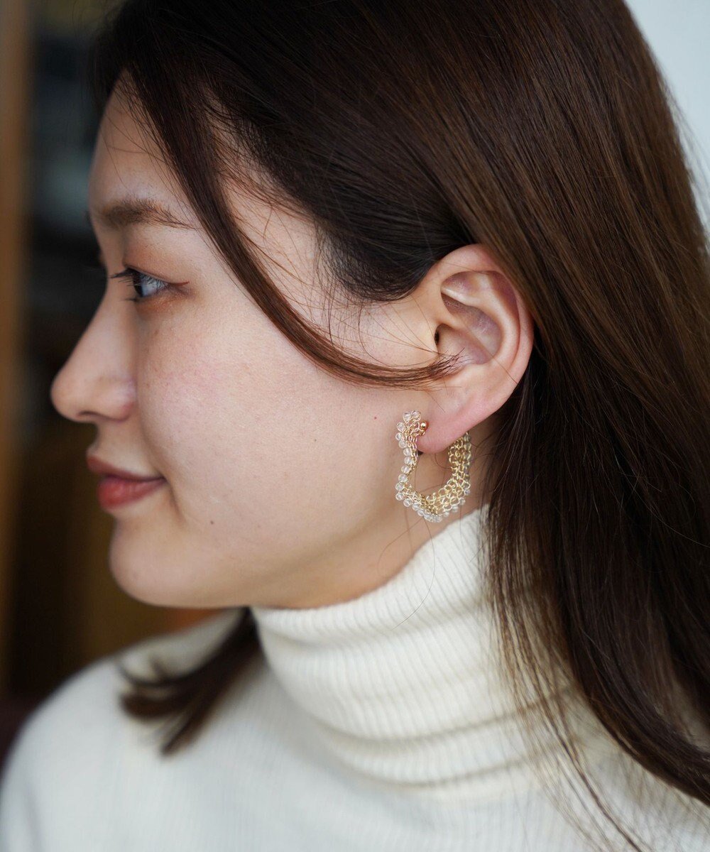 【カスミノ/CASUMINO】のsweet pie QZ ピアス 人気、トレンドファッション・服の通販 founy(ファニー) 　ファッション　Fashion　レディースファッション　Fashion for Women　アクセサリー　Fashion Accessories　イヤリング　Earrings　かぎ針　Crochet　手編み　Hand-Knitted, Handmade Knit　ワイヤー　Wire, Wired Bra　 other-1|ID: prp329100004675976 ipo3291000000034256207