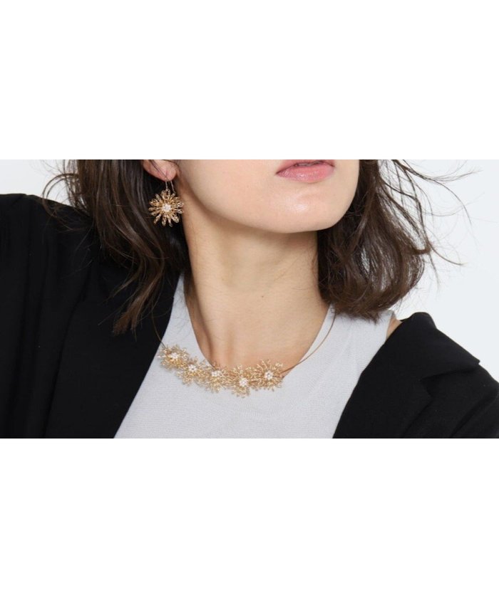 【カスミノ/CASUMINO】の〈人気売上NO.3〉marguerite ピアス インテリア・キッズ・メンズ・レディースファッション・服の通販 founy(ファニー) https://founy.com/ ファッション Fashion レディースファッション Fashion for Women アクセサリー Fashion Accessories イヤリング Earrings かぎ針 Crochet シンプル Simple, Minimal 手編み Hand-Knitted, Handmade Knit 人気 Popular, Best Seller マーガレット Marguerite, Daisy Pattern モチーフ Motif, Design Theme ワイヤー Wire, Wired Bra クリスマス X'mas Christmas / X'mas |ID: prp329100004675979 ipo3291000000034256213