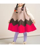 【アミアミ/AmiAmi / KIDS】の【洗濯機可】ノースリーブギザギザワンピース 85cm~130cm 人気、トレンドファッション・服の通販 founy(ファニー) ファッション Fashion キッズファッション Fashion for Kids ワンピース Dresses オレンジ Orange 洗える Machine Washable カットソー Cut and Sewn Top カラフル Colorful Design タートルネック Turtleneck, High Neck ノースリーブ Sleeveless, No-Sleeve 長袖 Long Sleeve, Full Sleeve A/W・秋冬 Autumn/Winter S/S・春夏 SS, Spring/Summer, Warm Season 夏 Summer thumbnail ベージュ|ID: prp329100004676082 ipo3291000000033870233