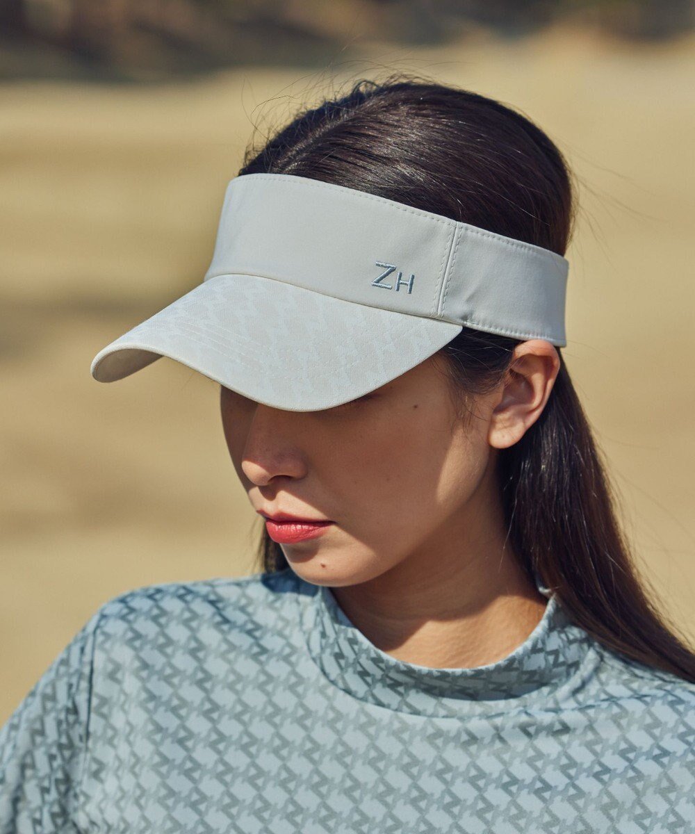 【ゼロハリバートン/ZERO HALLIBURTON】の【雑誌掲載】 ZH モノグラム サンバイザー 82549 インテリア・キッズ・メンズ・レディースファッション・服の通販 founy(ファニー) 　雑誌掲載アイテム　Magazine Picks & Fashion Features　ファッション雑誌　Fashion Magazines　エクラ　eclat　ファッション　Fashion　レディースファッション　Fashion for Women　キャップ&ハット　Hats & Caps　5月号　May Issue　アウトドア　Outdoor Clothing　ゴルフ　Golf　モチーフ　Motif, Design Theme　夏　Summer　帽子　Hat, Headwear　S/S・春夏　SS, Spring/Summer, Warm Season　A/W・秋冬　Autumn/Winter　雑誌　Magazine, Fashion Magazine　アイボリー|ID: prp329100004676091 ipo3291000000034279837