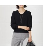 【ジェイ プレス/J.PRESS】の【洗える】PRINCE Vネック ニット ブラック系|ID: prp329100004676112 ipo3291000000033788335