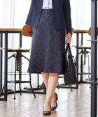 【ジェイ プレス/J.PRESS】のCARETTAジャカード スカート ネイビー系|ID: prp329100004676132 ipo3291000000033788399