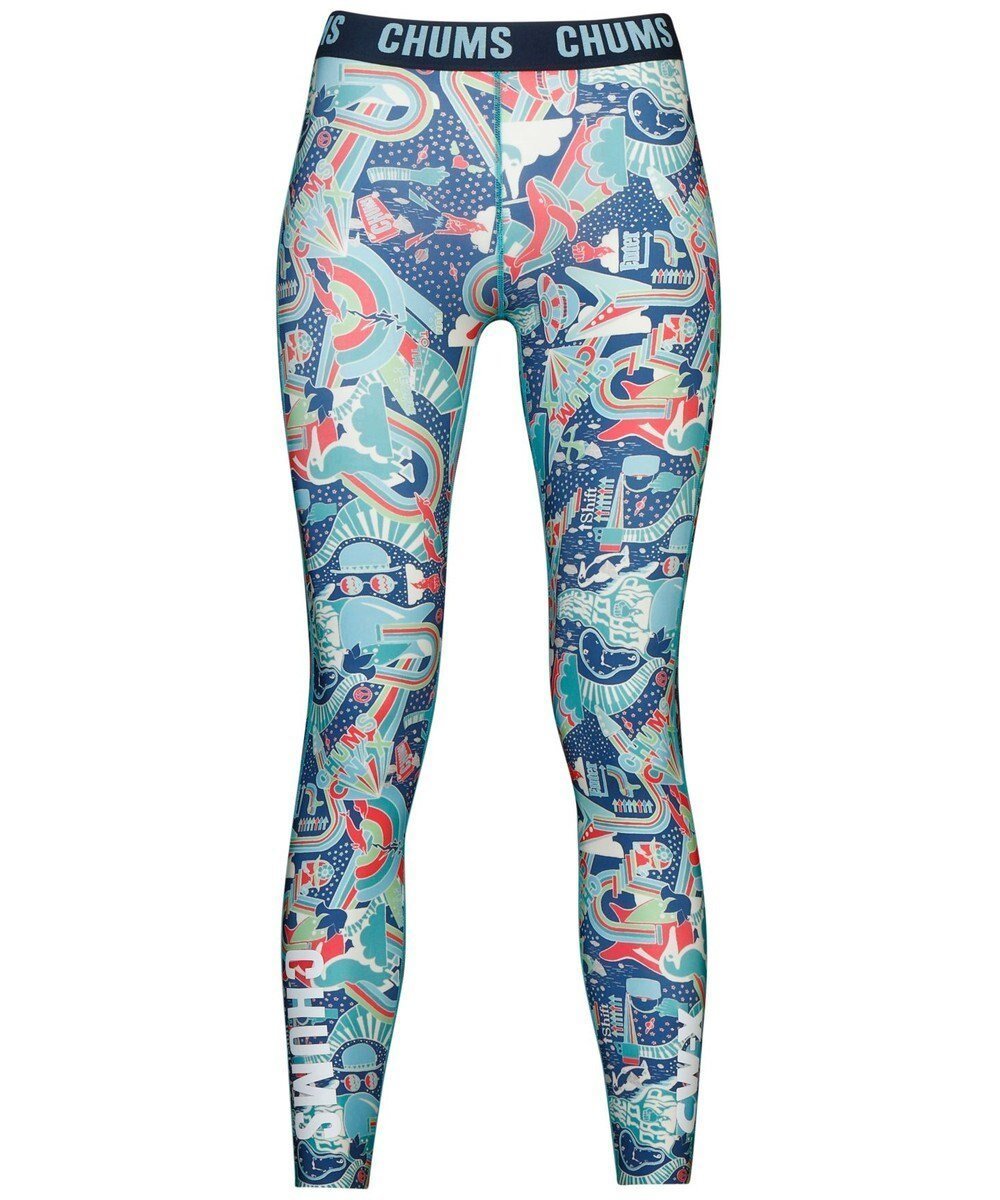 【シーダブリューエックス/CW-X】の【WOMEN】 レディススポーツタイツ CHUMS (チャムス)コラボ 脚スッキリ。動き軽やか。 吸汗速乾 LNY300 /ワコール インテリア・キッズ・メンズ・レディースファッション・服の通販 founy(ファニー) 　ファッション　Fashion　レディースファッション　Fashion for Women　パンツ　Pants & Trousers　タイツ＆レッグウェア&美脚効果　Tights & Sheer Legwear　おすすめ　Recommended / Our Picks　カッティング　Cutting Detail　コラボ　Collaboration, Collab　ストレッチ　Stretch, Stretchy Fabric　スポーツ　Sports, Activewear　タイツ　Tights, Legwear　グリーン|ID: prp329100004676143 ipo3291000000033788450