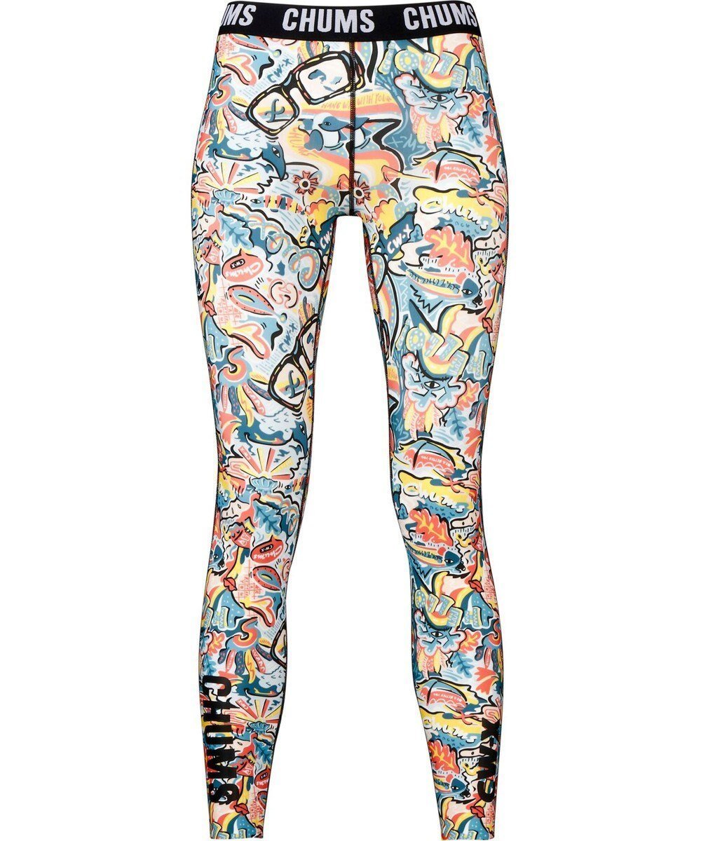 【シーダブリューエックス/CW-X】の【WOMEN】 レディススポーツタイツ CHUMS (チャムス)コラボ 脚スッキリ。動き軽やか。 吸汗速乾 LNY300 /ワコール インテリア・キッズ・メンズ・レディースファッション・服の通販 founy(ファニー) 　ファッション　Fashion　レディースファッション　Fashion for Women　パンツ　Pants & Trousers　タイツ＆レッグウェア&美脚効果　Tights & Sheer Legwear　おすすめ　Recommended / Our Picks　カッティング　Cutting Detail　コラボ　Collaboration, Collab　ストレッチ　Stretch, Stretchy Fabric　スポーツ　Sports, Activewear　タイツ　Tights, Legwear　ターコイズ|ID: prp329100004676143 ipo3291000000033788451