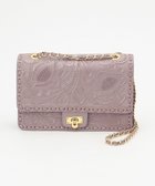 【グレース コンチネンタル/GRACE CONTINENTAL】のCarvingChainBAG ラベンダー|ID: prp329100004676155 ipo3291000000033788494