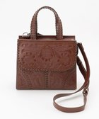 【グレース コンチネンタル/GRACE CONTINENTAL】のMini satchel ダークブラウン|ID: prp329100004676156 ipo3291000000033788497