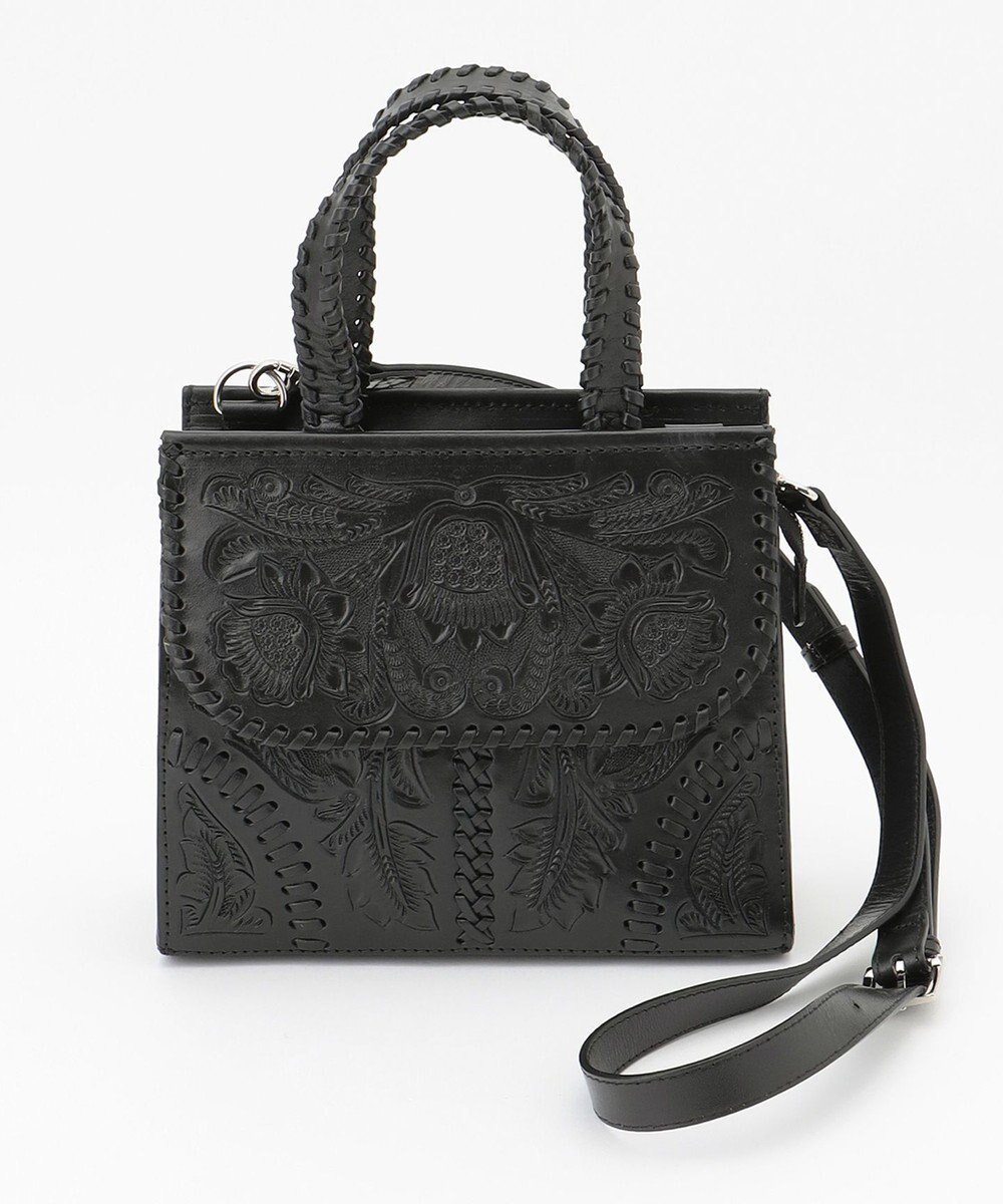 【グレース コンチネンタル/GRACE CONTINENTAL】のMini satchel インテリア・キッズ・メンズ・レディースファッション・服の通販 founy(ファニー) 　ファッション　Fashion　レディースファッション　Fashion for Women　ヴィンテージ　Vintage Style　スクエア　Square, Square Shape　定番　Standard, Basic Item　ハンド　Hand, Handmade　ラップ　Wrap, Wrap Design　ブラック|ID: prp329100004676156 ipo3291000000033788498