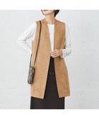 【ジェイ プレス/J.PRESS】のソフィーヌスエード ジレ キャメル系|ID: prp329100004676162 ipo3291000000033788526