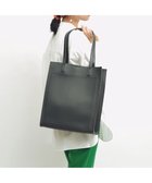 【アンビリオン/UNBILLION】のcachecache WEB限定シンセティックレザーフロントポケットトート ブラック|ID: prp329100004676176 ipo3291000000034256953