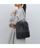 【アンビリオン/UNBILLION】のcachecache 切り替えエコファー三つ口巾着トート グレー|ID: prp329100004676183 ipo3291000000034256998