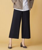 【ジェイ プレス/J.PRESS】の【洗える】アルガンシルク ワイドパンツ ネイビー系|ID: prp329100004676187 ipo3291000000034190169