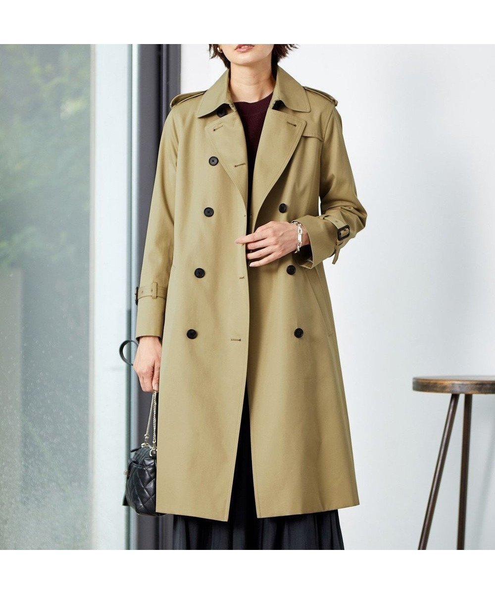 【ジェイ プレス/J.PRESS】のギャバベンタイル トレンチコート 人気、トレンドファッション・服の通販 founy(ファニー) 　ファッション　Fashion　レディースファッション　Fashion for Women　アウター　Coat / Outerwear Collection　コート・ロングコート・ピーコート　Long Coats, Peacoats & More　レディースジャケット・軽アウター　Jackets　トレンチコート / 春秋の定番アウター　Trench Coats　キュプラ　Cupro, Eco Fabric　ショルダー　Shoulder, Shoulder Strap　ジャケット　Jacket, Outerwear　フラップ　Flap, Flap Pocket　防寒　Cold Protection, Winter-Ready　ライナー　Liner, Inner Layer　ループ　Loop, Loop Knit　A/W・秋冬　Autumn/Winter　 other-1|ID: prp329100004676189 ipo3291000000033788614