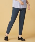 【ジェイ プレス/J.PRESS】の【洗える】アルガンシルク テーパード パンツ ダークグリーン系|ID: prp329100004676192 ipo3291000000034257022