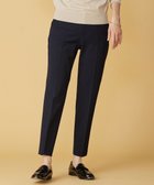 【ジェイ プレス/J.PRESS】の【洗える】アルガンシルク テーパード パンツ ネイビー系|ID: prp329100004676192 ipo3291000000034257023