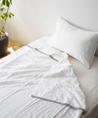 【京和晒綿紗/KYO WAZARASHI MENSYA】のガーゼケット 白5重合わせ グレーバイアス|ID: prp329100004676198 ipo3291000000034258035