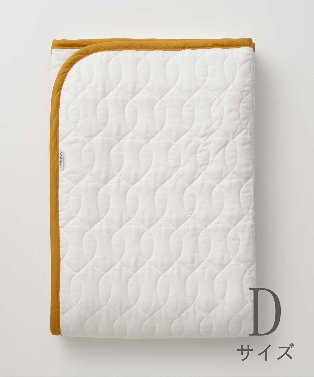 【京和晒綿紗/KYO WAZARASHI MENSYA】のガーゼ敷パッド (脱脂綿入り) 4層 ダブルサイズ(140×210) 人気、トレンドファッション・服の通販 founy(ファニー) ファッション Fashion レディースファッション Fashion for Women 吸水 Absorbent, Quick-Dry ダブル Double, Double-Breasted バイアス Bias, Diagonal Cut リネン Linen, Linen Fabric 冬 Winter / This Winter 夏 Summer other-1|ID: prp329100004676200 ipo3291000000034258068