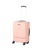 【エースバッグズアンドラゲッジ/ACE BAGS & LUGGAGE】のACE フォールズ スーツケー 4~5泊目安 フロントポケット・キャスターストッパー機能付き 06906 エース ピンクベージュ|ID: prp329100004676219 ipo3291000000033788738
