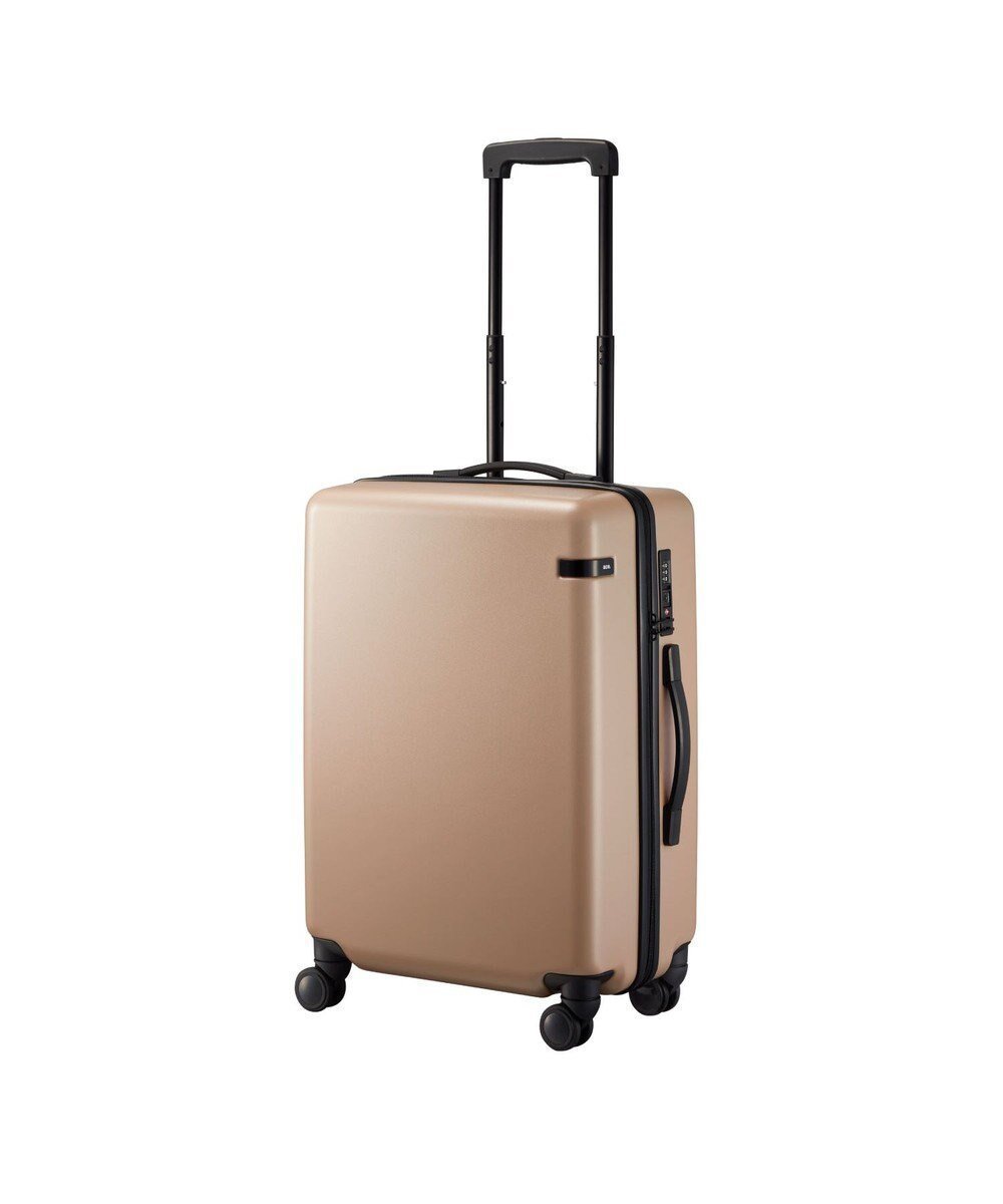 【エースバッグズアンドラゲッジ/ACE BAGS & LUGGAGE】のace. TOKYO コーナーストーン2-Z スーツケース 06862 48L 3.5 kg エース インテリア・キッズ・メンズ・レディースファッション・服の通販 founy(ファニー) 　ファッション　Fashion　レディースファッション　Fashion for Women　スーツ　Business Suits & Workwear　シンプル　Simple, Minimal　スクエア　Square, Square Shape　ストーン　Stone, Gem-Like　フォルム　Silhouette, Form　旅行　Travel　スーツケース キャリーケース　Suitcase / Carry Case　ベージュ|ID: prp329100004676222 ipo3291000000033788750