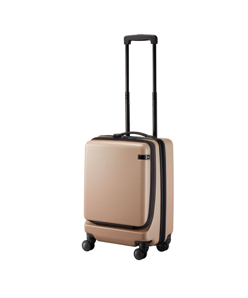 【エースバッグズアンドラゲッジ/ACE BAGS & LUGGAGE】の【雑誌掲載】ace. TOKYO コーナーストーン2-Z スーツケース 06863 34L 3.2 kg エース インテリア・キッズ・メンズ・レディースファッション・服の通販 founy(ファニー) 　雑誌掲載アイテム　Magazine Picks & Fashion Features　ファッション雑誌　Fashion Magazines　ミーナ　mina　ファッション　Fashion　レディースファッション　Fashion for Women　スーツ　Business Suits & Workwear　10月号　October Issue　シンプル　Simple, Minimal　ストーン　Stone, Gem-Like　雑誌　Magazine, Fashion Magazine　フロント　Front, Front Design　ポケット　Pocket, Pocket Detail　スーツケース キャリーケース　Suitcase / Carry Case　ベージュ|ID: prp329100004676223 ipo3291000000033788755