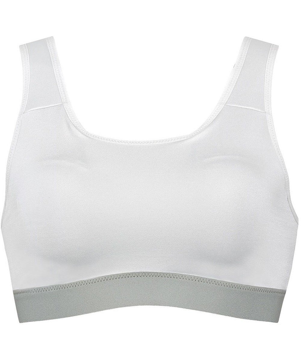 【ウィング/Wing】のWing Sports 【SPORTSゆれケアBra】 スポーツブラ スポーツ時のゆれからバストを守る SB4000 ウイング/ワコール インテリア・キッズ・メンズ・レディースファッション・服の通販 founy(ファニー) 　ファッション　Fashion　レディースファッション　Fashion for Women　スポーツウェア　Functional & Stylish Sportswear　アンダー　Underwear Essentials　スポーツ　Sports, Activewear　フロント　Front, Front Design　ブラジャー　Bra, Lingerie　ヨガ　Yoga, Yoga Wear　ラップ　Wrap, Wrap Design　ワイヤー　Wire, Wired Bra　グレー|ID: prp329100004676234 ipo3291000000035698023