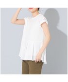 【シェアパーク/SHARE PARK】の【洗える】ジョーゼットブラウス 人気、トレンドファッション・服の通販 founy(ファニー) ファッション Fashion レディースファッション Fashion for Women トップス・カットソー Cut & Sew Tops シャツ・ブラウス・オフィスカジュアル Elegant Blouses & Button-Ups ジョーゼット Georgette, Semi-Sheer Fabric ストレッチ Stretch, Stretchy Fabric ペプラム Peplum, Flared Hem エレガント 上品 Elegant 夏 Summer 春 Spring S/S・春夏 SS, Spring/Summer, Warm Season 洗える Machine Washable thumbnail ホワイト系|ID: prp329100004676249 ipo3291000000034257488