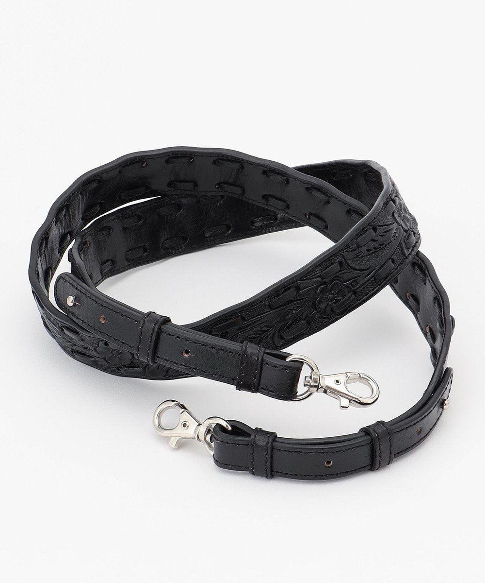 【グレース コンチネンタル/GRACE CONTINENTAL】のShoulder strap インテリア・キッズ・メンズ・レディースファッション・服の通販 founy(ファニー) 　ファッション　Fashion　レディースファッション　Fashion for Women　ミニ財布・二つ折り財布　Wallets & Card Cases　ヴィンテージ　Vintage Style　財布　Wallet, Purse　定番　Standard, Basic Item　ハンド　Hand, Handmade　ブラック|ID: prp329100004676261 ipo3291000000033788889