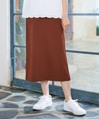 【ジェイ プレス/J.PRESS】の【洗える】ライトカルゼハイゲージ スカート ブラウン系|ID: prp329100004676262 ipo3291000000033788893