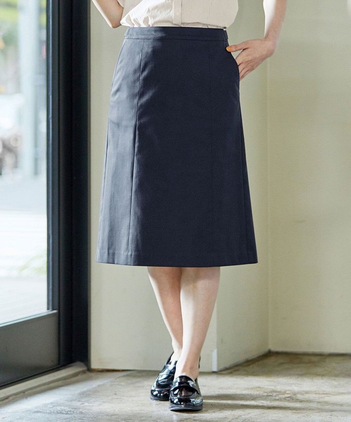 【ジェイ プレス/J.PRESS】の【洗える・撥水・防汚】コットンFITTYシャーク スカート インテリア・キッズ・メンズ・レディースファッション・服の通販 founy(ファニー) https://founy.com/ ファッション Fashion レディースファッション Fashion for Women スカート Skirts ウォッシャブル Machine Washable 春 Spring 洗える Machine Washable 定番 Standard, Basic Item S/S・春夏 SS, Spring/Summer, Warm Season 夏 Summer ビジネス 仕事 通勤 Business / Work / Commuting |ID: prp329100004676269 ipo3291000000033788918