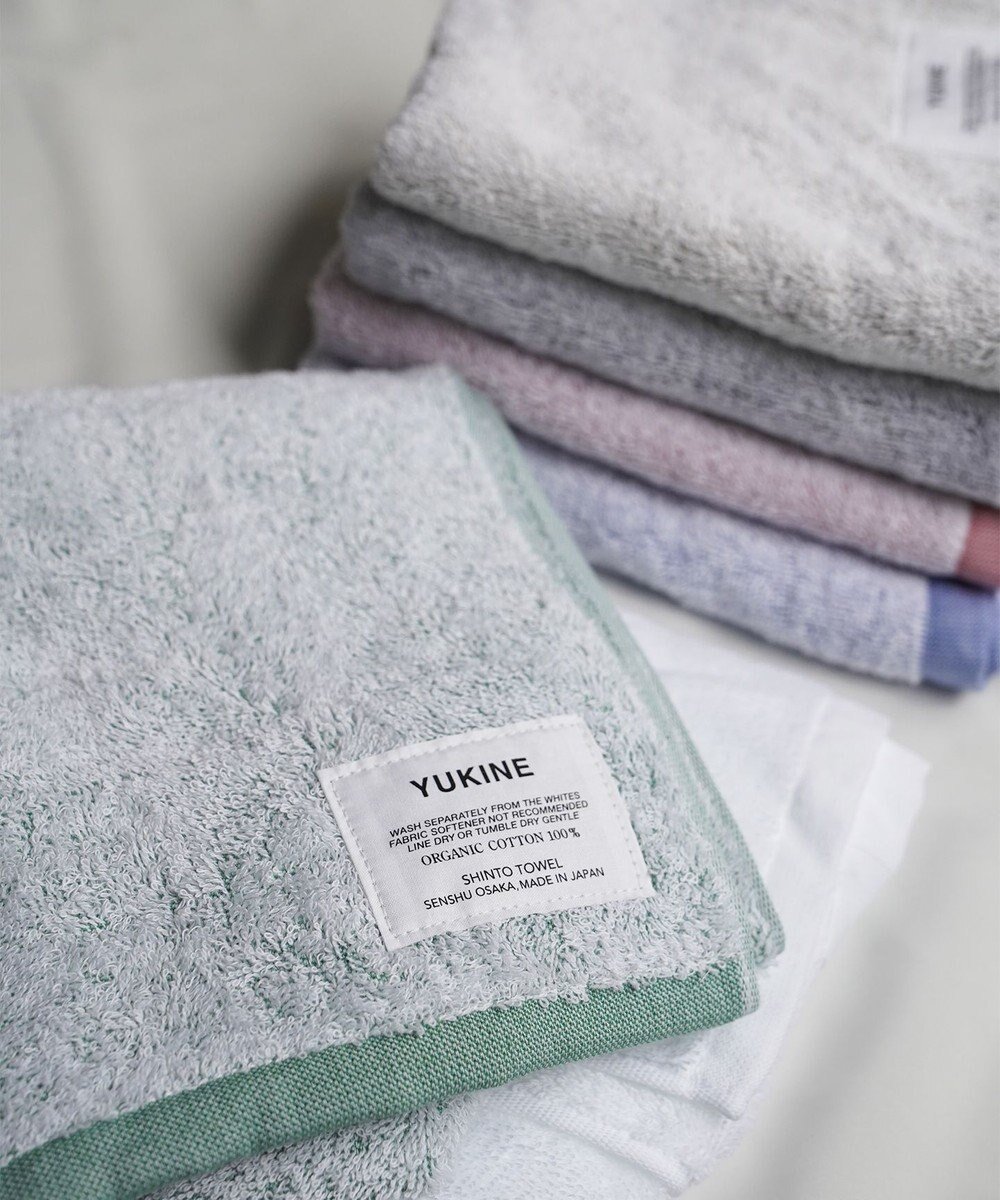 【神藤タオル/SHINTO TOWEL】の【閲覧人気NO.4/YUKINE】ミニバスタオル インテリア・キッズ・メンズ・レディースファッション・服の通販 founy(ファニー) 　ファッション　Fashion　レディースファッション　Fashion for Women　コンパクト　Compact, Small Size　吸水　Absorbent, Quick-Dry　タオル　Towel, Bath Towel　人気　Popular, Best Seller　フェイス　Face, Facial Design　midori|ID: prp329100004676288 ipo3291000000033788995
