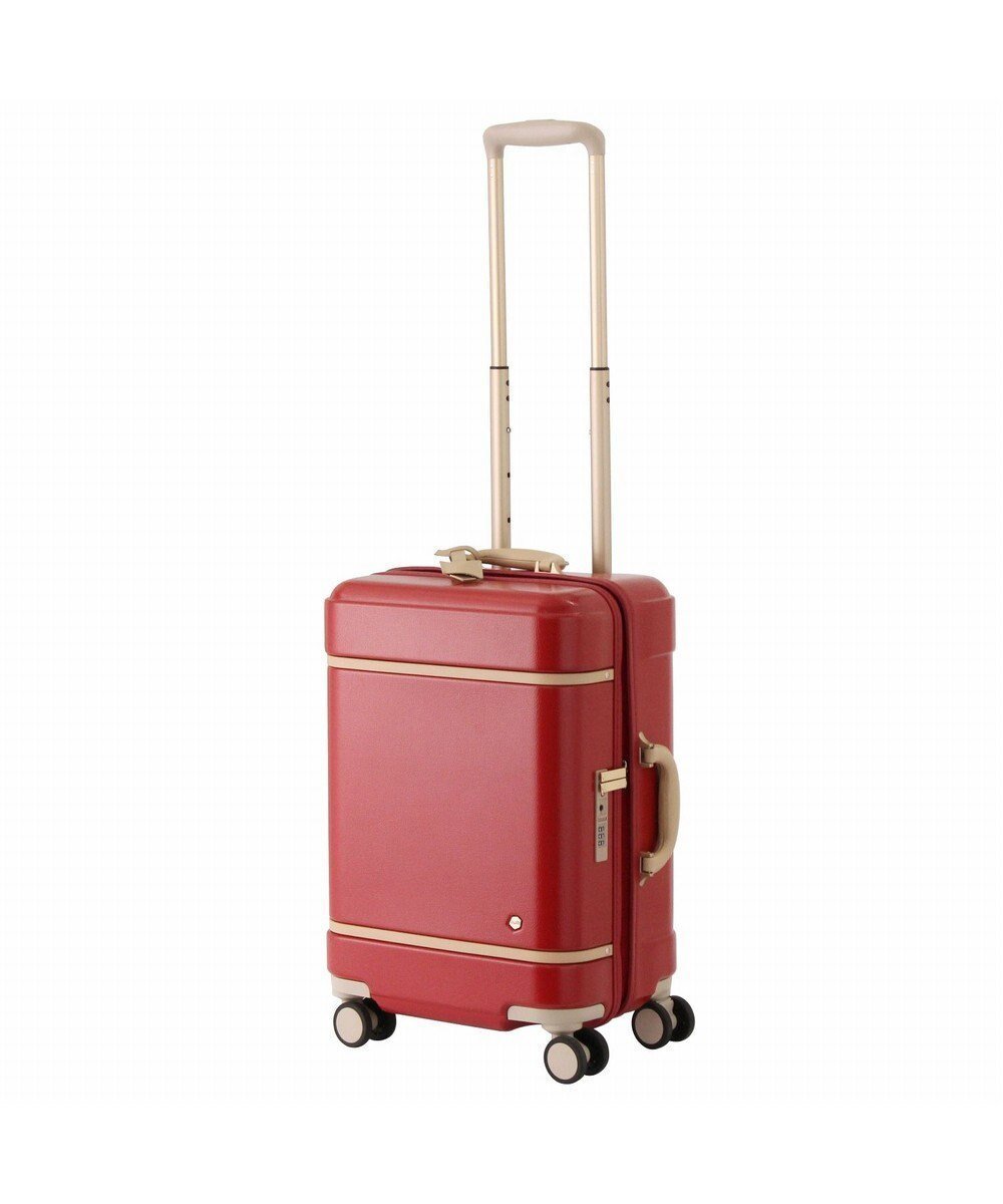 【エースバッグズアンドラゲッジ/ACE BAGS & LUGGAGE】の【雑誌掲載】 HaNT ノートル 機内持ち込み スーツケース 06881 31リットル ハント インテリア・キッズ・メンズ・レディースファッション・服の通販 founy(ファニー) 　雑誌掲載アイテム　Magazine Picks & Fashion Features　ファッション雑誌　Fashion Magazines　レイ　Ray　ファッション　Fashion　レディースファッション　Fashion for Women　スーツ　Business Suits & Workwear　クラシック　Classic, Timeless Style　3月号　March Issue　雑誌　Magazine, Fashion Magazine　プリント　Print, Printed Pattern　ポケット　Pocket, Pocket Detail　メタル　Metal, Metal Parts　夏　Summer　旅行　Travel　スーツケース キャリーケース　Suitcase / Carry Case　プラントレッド|ID: prp329100004676301 ipo3291000000033789053
