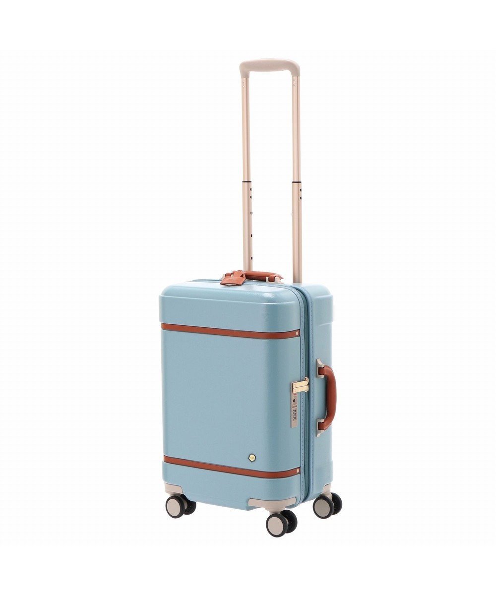 【エースバッグズアンドラゲッジ/ACE BAGS & LUGGAGE】の【雑誌掲載】 HaNT ノートル 機内持ち込み スーツケース 06881 31リットル ハント インテリア・キッズ・メンズ・レディースファッション・服の通販 founy(ファニー) 　雑誌掲載アイテム　Magazine Picks & Fashion Features　ファッション雑誌　Fashion Magazines　レイ　Ray　ファッション　Fashion　レディースファッション　Fashion for Women　スーツ　Business Suits & Workwear　クラシック　Classic, Timeless Style　3月号　March Issue　雑誌　Magazine, Fashion Magazine　プリント　Print, Printed Pattern　ポケット　Pocket, Pocket Detail　メタル　Metal, Metal Parts　夏　Summer　旅行　Travel　スーツケース キャリーケース　Suitcase / Carry Case　クロップブルー|ID: prp329100004676301 ipo3291000000033789054