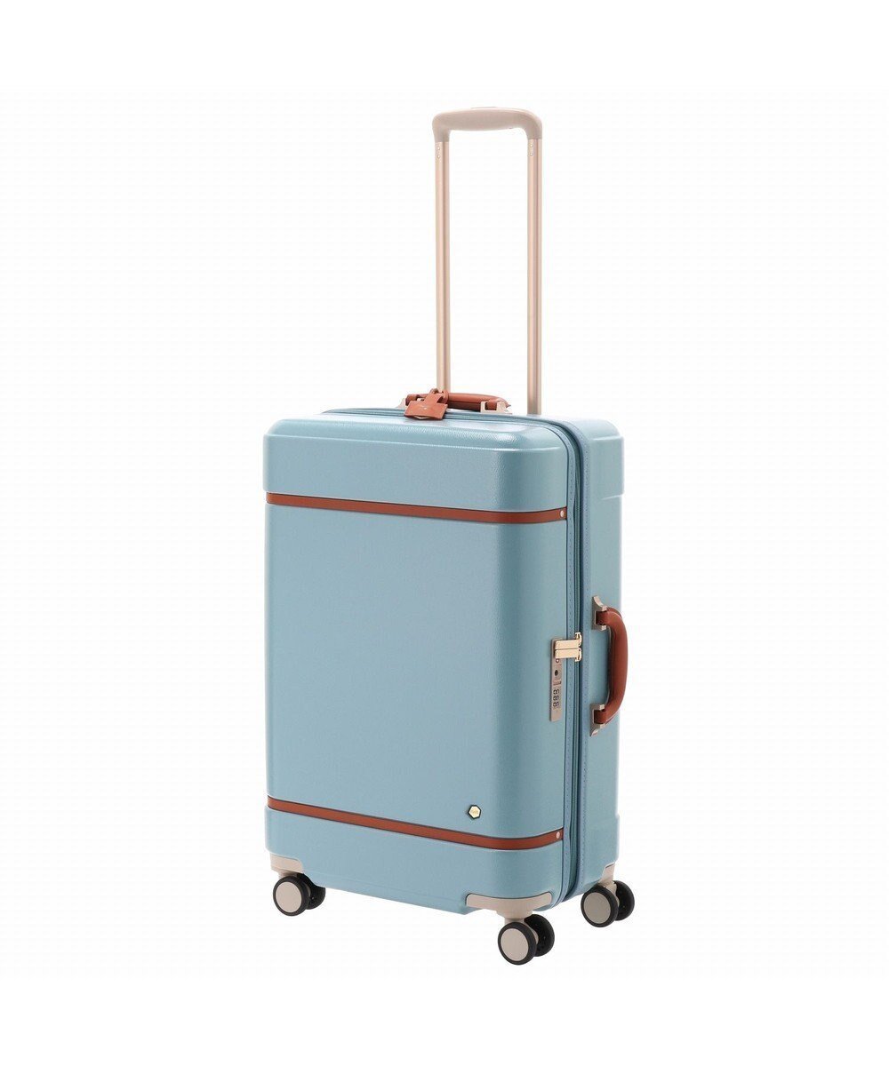 【エースバッグズアンドラゲッジ/ACE BAGS & LUGGAGE】のHaNT ノートル 06882 スーツケース 50リットル ハント インテリア・キッズ・メンズ・レディースファッション・服の通販 founy(ファニー) 　ファッション　Fashion　レディースファッション　Fashion for Women　スーツ　Business Suits & Workwear　クラシック　Classic, Timeless Style　プリント　Print, Printed Pattern　ポケット　Pocket, Pocket Detail　メタル　Metal, Metal Parts　旅行　Travel　スーツケース キャリーケース　Suitcase / Carry Case　クロップブルー|ID: prp329100004676302 ipo3291000000033789059