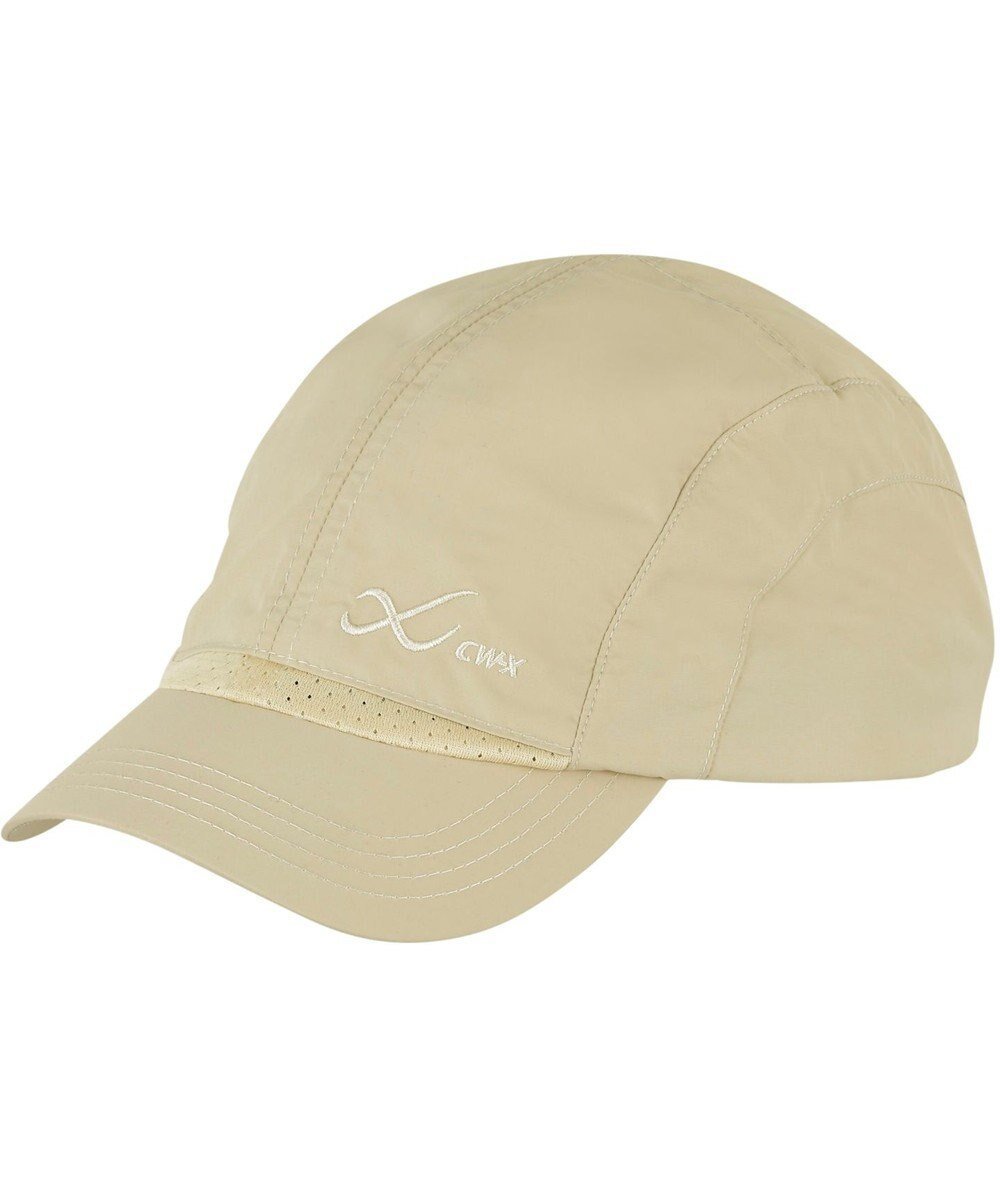 【シーダブリューエックス/CW-X】の【UNISEX】キャップ 風が通りやすい設計 /ワコール HYO400 インテリア・キッズ・メンズ・レディースファッション・服の通販 founy(ファニー) 　ファッション　Fashion　レディースファッション　Fashion for Women　ユニセックス　Unisex, Genderless　キャップ　Cap, Baseball Cap　スリット　Slit, Slit Detail　メッシュ　Mesh, Net Fabric　ベージュ|ID: prp329100004676307 ipo3291000000033789087