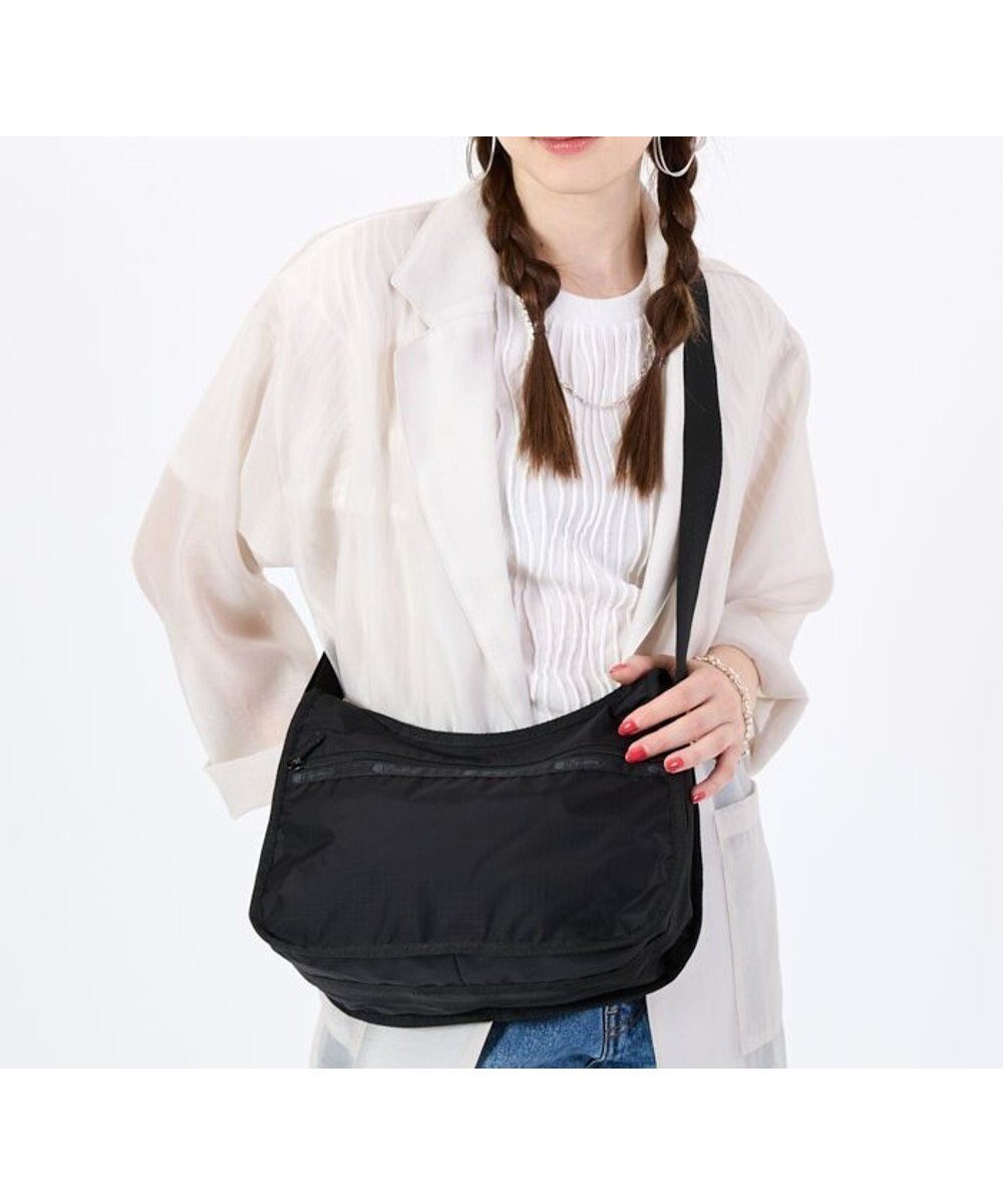 【レスポートサック/LeSportsac】のCLASSIC HOBO/リサイクルドブラックJP 人気、トレンドファッション・服の通販 founy(ファニー) 　ファッション　Fashion　レディースファッション　Fashion for Women　軽量　Lightweight, Ultra Light　ショルダー　Shoulder, Shoulder Strap　シンプル　Simple, Minimal　財布　Wallet, Purse　人気　Popular, Best Seller　プリント　Print, Printed Pattern　ポケット　Pocket, Pocket Detail　ポーチ　Pouch, Small Case　無地　Plain, Solid Color　おすすめ　Recommended / Our Picks　ビジネス 仕事 通勤　Business / Work / Commuting　 other-1|ID: prp329100004676311 ipo3291000000033789094