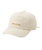 【ムーンバット/MOONBAT】のポール ジョー (PAUL JOE ACCESSOIRES) ロゴ刺繍 リボン キャップ オフホワイト|ID: prp329100004676314 ipo3291000000034257964