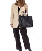 【エアリスト/airlist】の【軽量・牛革】トートバッグ(L)Tram トラム ブラック|ID: prp329100004676337 ipo3291000000034258299