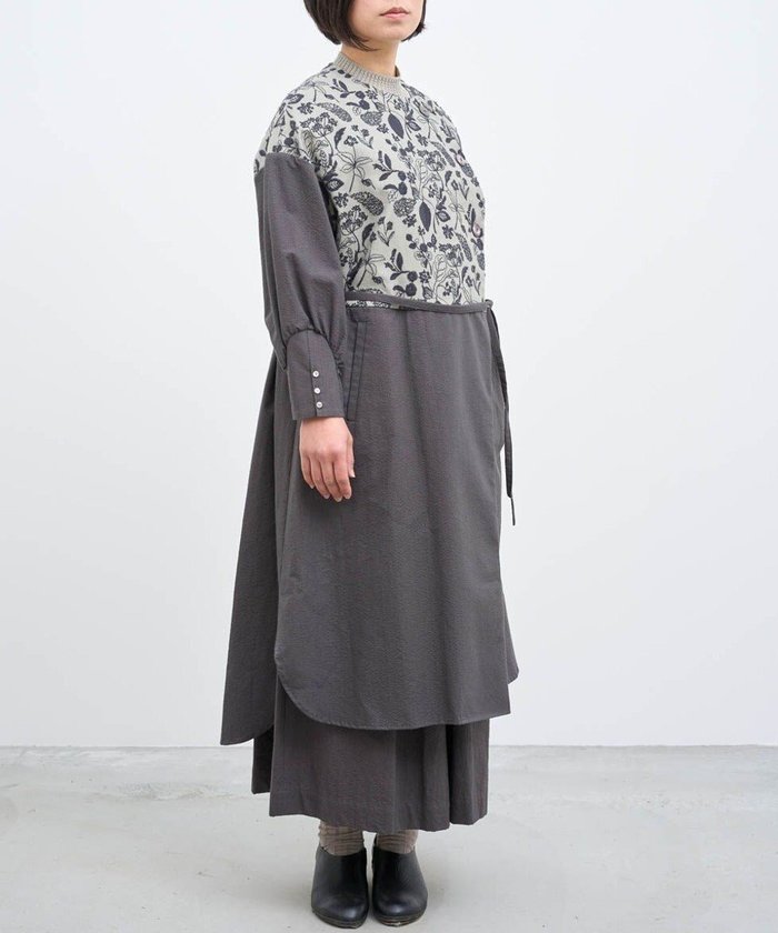 【ムーク/muuc】の〈2WAY〉〈遠州織物の工場で織られた上質なコットン・シアサッカー生地〉〈通年着られる〉筆記帳刺繍ノーカラー 羽織り&ワンピースドレス インテリア・キッズ・メンズ・レディースファッション・服の通販 founy(ファニー) https://founy.com/ ファッション Fashion レディースファッション Fashion for Women アウター Coat / Outerwear Collection レディースジャケット・軽アウター Jackets ノーカラージャケット / シンプル上品コーデ Collarless Jackets ワンピース Dresses フォーマル・パーティードレス・結婚式用ドレス Elegant & Casual Dresses 春 Spring キャンバス Canvas, Canvas Fabric クラシック Classic, Timeless Style サッカー Seersucker, Summer Fabric ジャケット Jacket, Outerwear ドレス Dress, One-Piece 定番 Standard, Basic Item 手編み Hand-Knitted, Handmade Knit パターン Pattern, Design Print モチーフ Motif, Design Theme S/S・春夏 SS, Spring/Summer, Warm Season 再入荷 Restock / Back in Stock 夏 Summer エレガント 上品 Elegant |ID: prp329100004676358 ipo3291000000034258647