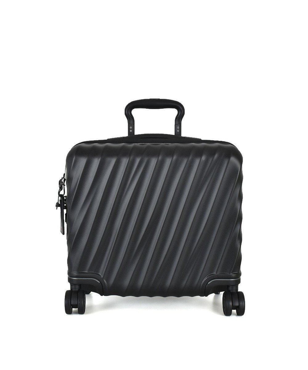 【トゥミ/TUMI】の19 DEGREE コンパクト キャリーオン スーツケース(機内持ち込みサイズ) インテリア・キッズ・メンズ・レディースファッション・服の通販 founy(ファニー) 　ファッション　Fashion　レディースファッション　Fashion for Women　スーツ　Business Suits & Workwear　アクセサリー　Fashion Accessories　コンパクト　Compact, Small Size　軽量　Lightweight, Ultra Light　トラベル　Travel, Travel Gear　ポケット　Pocket, Pocket Detail　マグネット　Magnet, Magnetic Closure　モバイル　Mobile, Smartphone　ループ　Loop, Loop Knit　ワーク　Workwear, Utility Style　おすすめ　Recommended / Our Picks　旅行　Travel　スーツケース キャリーケース　Suitcase / Carry Case　ビジネス 仕事 通勤　Business / Work / Commuting　ブラック/ブラック|ID: prp329100004676361 ipo3291000000034258670