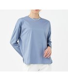 【カシヤマ/KASHIYAMA】の【抗菌消臭】クレンゼ ロングスリーブTeeシャツ ライトブルー|ID: prp329100004676364 ipo3291000000033789296