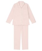 【ワコール 睡眠科学/wacoal suimin】の【パジャマ】 長袖・長ズボン 希少な超長綿「天綿」パジャマ 睡眠科学/ワコール YDX521 ピンク|ID: prp329100004676371 ipo3291000000034258769
