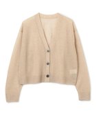 【アンフィーロ 自由区/UNFILO】のラメシアー カーディガン ベージュ|ID: prp329100004676372 ipo3291000000034245026