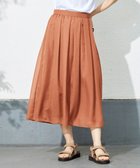 【ジェイ プレス/J.PRESS】の【洗える】ブライトスパンボイルAタック スカート オレンジ系|ID: prp329100004676374 ipo3291000000033789342