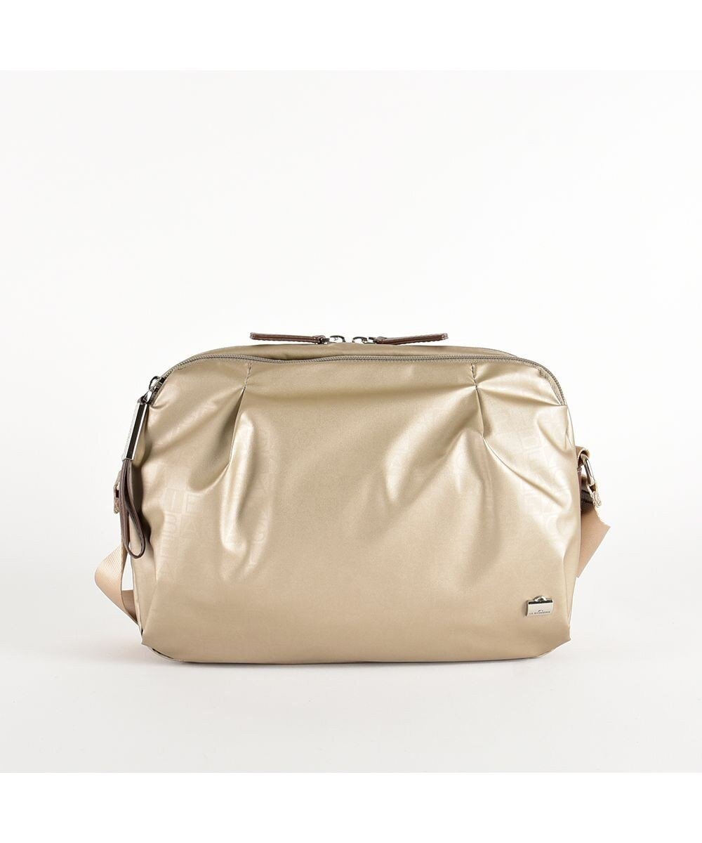 【ラ バガジェリー/LA BAGAGERIE】のモノグラムデイリーショルダー インテリア・キッズ・メンズ・レディースファッション・服の通販 founy(ファニー) ファッション Fashion レディースファッション Fashion for Women ショルダー Shoulder, Shoulder Strap プリント Print, Printed Pattern ポケット Pocket, Pocket Detail ゴールド|ID: prp329100004676381 ipo3291000000034258872