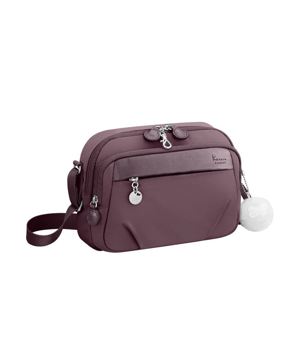 【エースバッグズアンドラゲッジ/ACE BAGS & LUGGAGE】のカナナ プロジェクト カナナバッグ PJ1-4th ショルダーバッグ 67641 Kanana 斜め掛け 軽い インテリア・キッズ・メンズ・レディースファッション・服の通販 founy(ファニー) 　ファッション　Fashion　レディースファッション　Fashion for Women　吸水　Absorbent, Quick-Dry　抗菌　Antibacterial, Bacteria-Resistant　軽量　Lightweight, Ultra Light　定番　Standard, Basic Item　フロント　Front, Front Design　ポケット　Pocket, Pocket Detail　リュック　Backpack, Rucksack　新作・新入荷　New Arrivals / New In　カシス|ID: prp329100004676385 ipo3291000000033789395