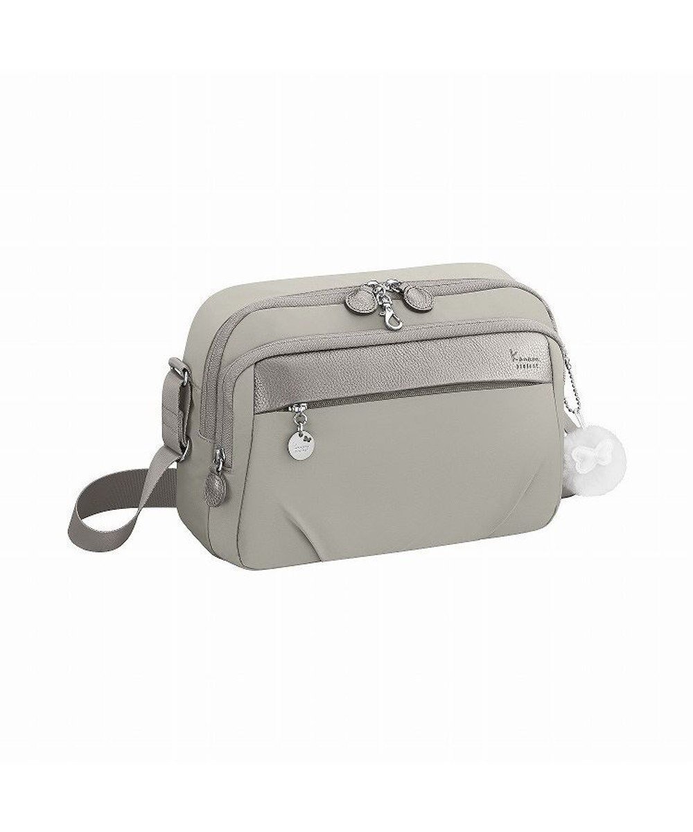 【エースバッグズアンドラゲッジ/ACE BAGS & LUGGAGE】のKanana project PJ1-4th ショルダーバッグ 67642 カナナ プロジェクト インテリア・キッズ・メンズ・レディースファッション・服の通販 founy(ファニー) 　ファッション　Fashion　レディースファッション　Fashion for Women　吸水　Absorbent, Quick-Dry　抗菌　Antibacterial, Bacteria-Resistant　軽量　Lightweight, Ultra Light　定番　Standard, Basic Item　フロント　Front, Front Design　ポケット　Pocket, Pocket Detail　リュック　Backpack, Rucksack　新作・新入荷　New Arrivals / New In　グレージュ|ID: prp329100004676386 ipo3291000000033789399