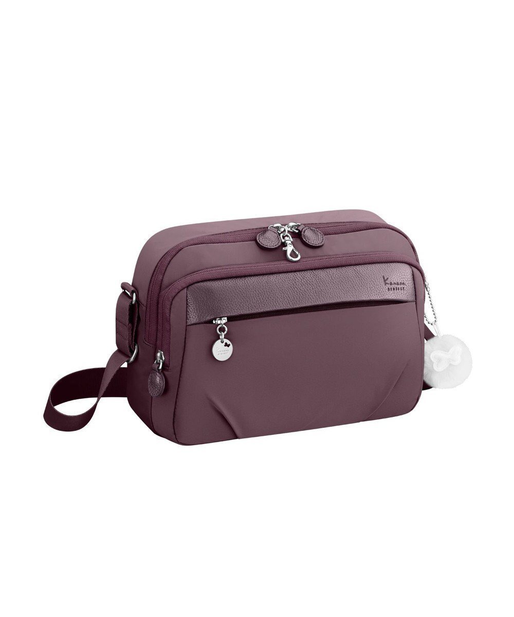 【エースバッグズアンドラゲッジ/ACE BAGS & LUGGAGE】のKanana project PJ1-4th ショルダーバッグ 67642 カナナ プロジェクト インテリア・キッズ・メンズ・レディースファッション・服の通販 founy(ファニー) 　ファッション　Fashion　レディースファッション　Fashion for Women　吸水　Absorbent, Quick-Dry　抗菌　Antibacterial, Bacteria-Resistant　軽量　Lightweight, Ultra Light　定番　Standard, Basic Item　フロント　Front, Front Design　ポケット　Pocket, Pocket Detail　リュック　Backpack, Rucksack　新作・新入荷　New Arrivals / New In　カシス|ID: prp329100004676386 ipo3291000000033789401