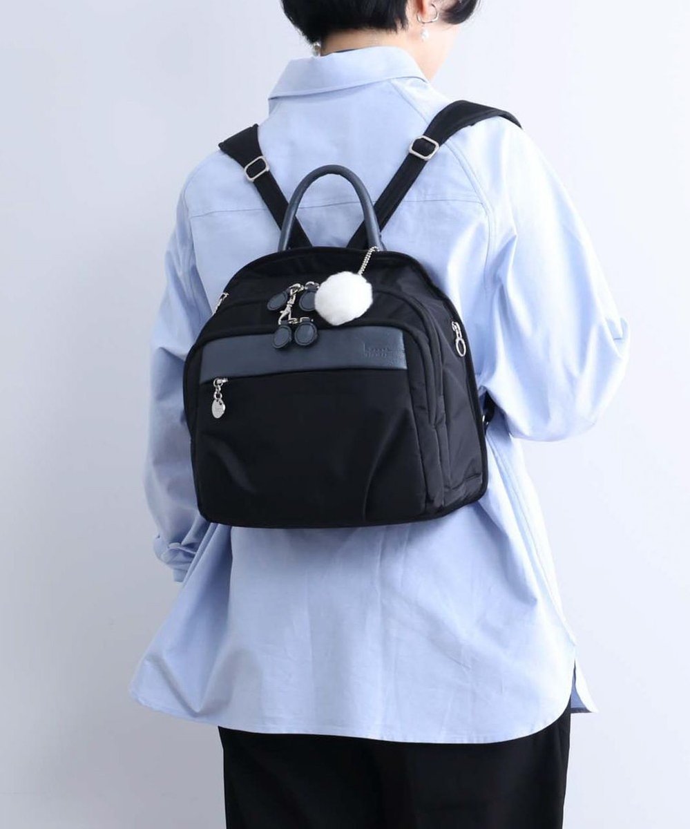 【エースバッグズアンドラゲッジ/ACE BAGS & LUGGAGE】のKanana project PJ1-4th リュックサック 67644 カナナ プロジェクト 軽い 軽量 旅行 インテリア・キッズ・メンズ・レディースファッション・服の通販 founy(ファニー) 　ファッション　Fashion　レディースファッション　Fashion for Women　バッグ　Bags　傘　Umbrella, Parasol　吸水　Absorbent, Quick-Dry　抗菌　Antibacterial, Bacteria-Resistant　軽量　Lightweight, Ultra Light　定番　Standard, Basic Item　フィット　Fit, Slim Fit　フロント　Front, Front Design　ポケット　Pocket, Pocket Detail　リュック　Backpack, Rucksack　旅行　Travel　ブラック|ID: prp329100004676388 ipo3291000000034259340