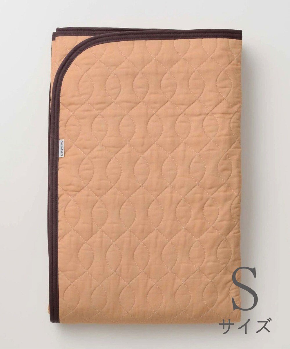 【京和晒綿紗/KYO WAZARASHI MENSYA】の柿渋染めガーゼ敷パッド (脱脂綿入り) 4層 シングルサイズ(100×210) 人気、トレンドファッション・服の通販 founy(ファニー) ファッション Fashion レディースファッション Fashion for Women 吸水 Absorbent, Quick-Dry 抗菌 Antibacterial, Bacteria-Resistant バイアス Bias, Diagonal Cut リネン Linen, Linen Fabric 冬 Winter / This Winter 夏 Summer other-1|ID: prp329100004676390 ipo3291000000034259394