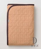 【京和晒綿紗/KYO WAZARASHI MENSYA】の柿渋染めガーゼ敷パッド (脱脂綿入り) 4層 ダブルサイズ(140×210) 柿渋染め|ID: prp329100004676392 ipo3291000000034259407